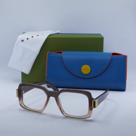 Final Price! Marni ZAMALEK OPTICAL CWI Brown Fade Eyeglasses